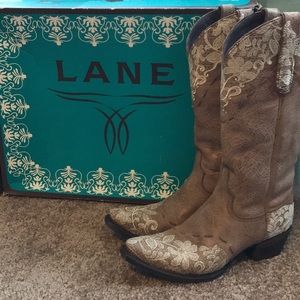 Lane cowboy boots